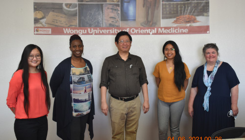 Wongu Student Receives Recognition and Scholarship